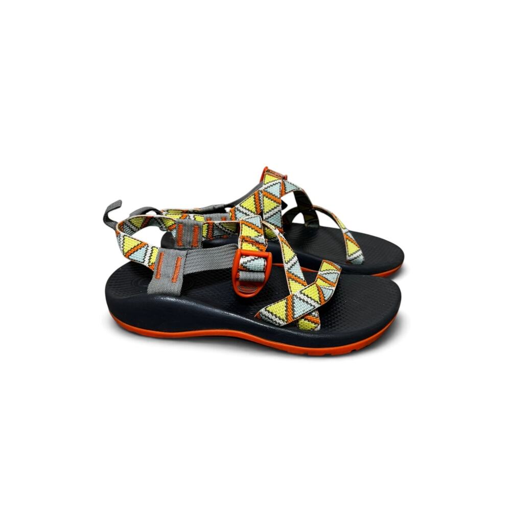 Chaco Z/1 EcoTread Z Strap Toe Loop Sport Sandal Kids 5 Women’s 6.5 Triangle